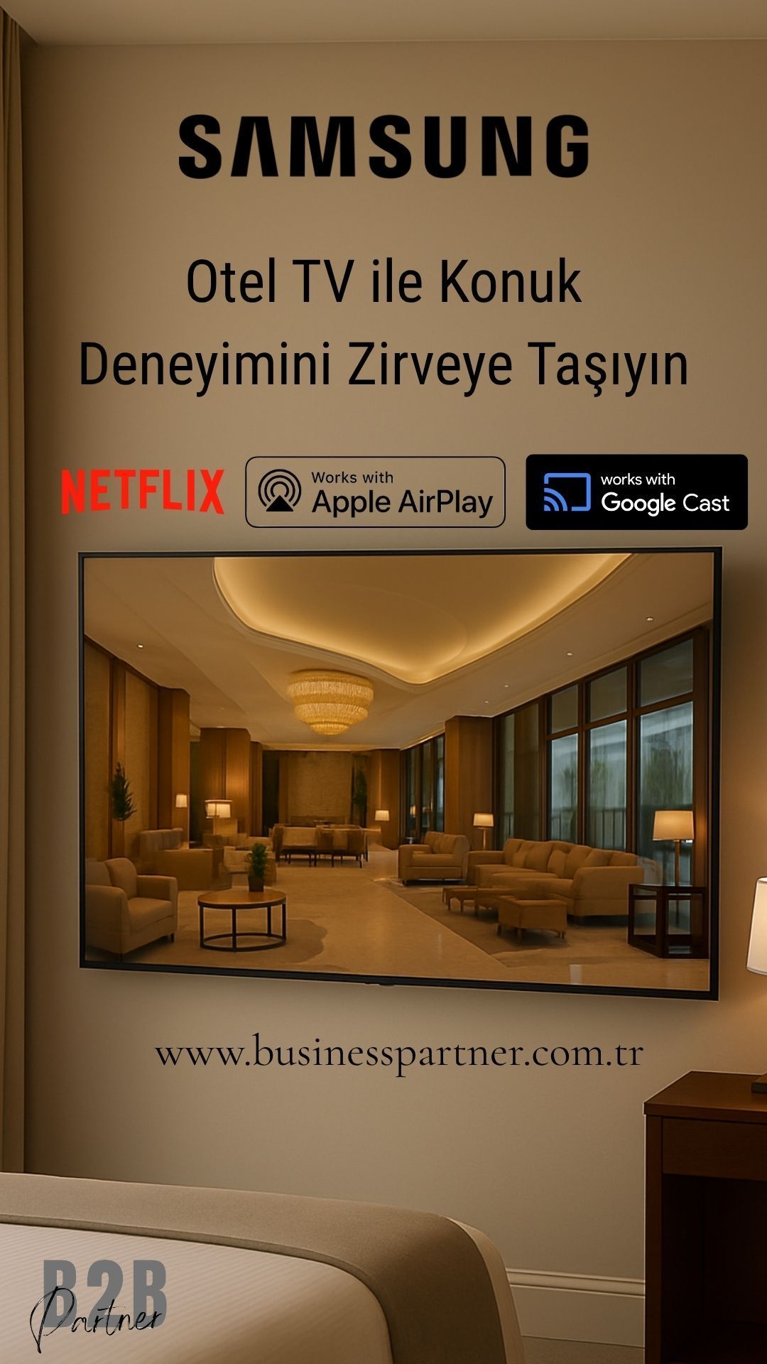 Samsung BU800 Otel TV